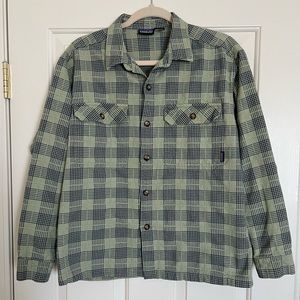 Patagonia Organic Cotton Plaid Long-sleeve Button-down